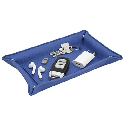 Imagen de Wedo 75025003 Pantalón Bolsillos Depot, estante aprox. 23 X 15 3, 5 cm, fácil cuidado de piel sintética, color azul