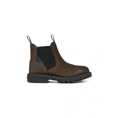 Imagen de Geox J SHAYLAX Boy A, Bota Chelsea, Coffee/Black, 33 EU