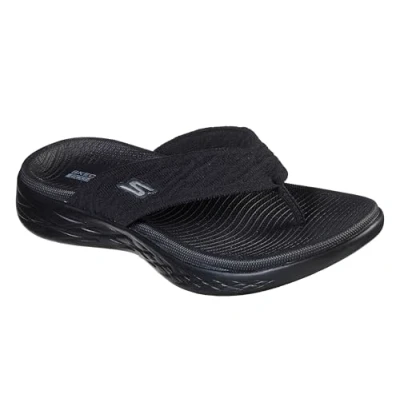 Imagen de Skechers ON THE GO 600 SUNNY, Chanclas para Mujer, Black Textile, 38 EU