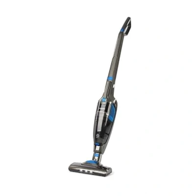 Imagen de KLARSTEIN TurboHybrid Aspirador Escoba sin Cable, Aspiradora ciclón Bolsa, para Suelos y de Mano, Cepillo motorizado, Batería Iones Litio 25, 2V, Luces LED, 2 potencias, Boquillas, Azul