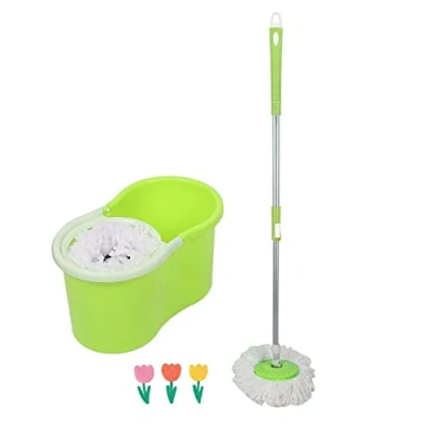 Imagen de mopa con Cubo escurridor, fregona Cubo, Mecanismo de Centrifugado, Set Rotatoria