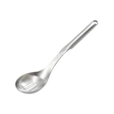Imagen de KitchenAid cuchara ranurada de acero inoxidable premium, grande para servir