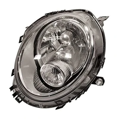 Imagen de PRASCO MN3084814 Faros izquierda H4 blanco para circulación por la derecha con electromotor servomotor reg. alcance luces MINI: Hatchback