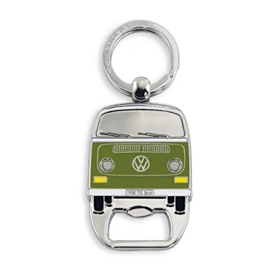 Imagen de BRISA VW Collection Llavero Anillo de Accesorio con abridor Botellas T2 Camper Bus (Verde)