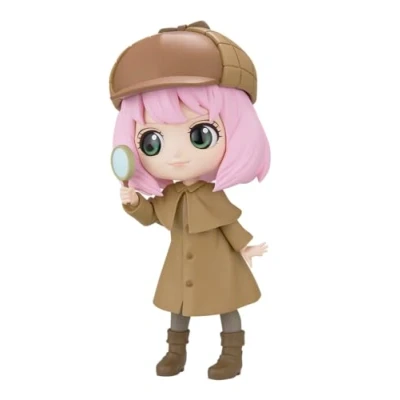 Imagen de Banpresto BP88564P Q Posket Anya Forger Figura, Spyxfamily, Research, Ver.B, 13 cm, Multicolor