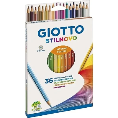 Imagen de Lapices de colores giotto stilnovo caja 36 surtidos