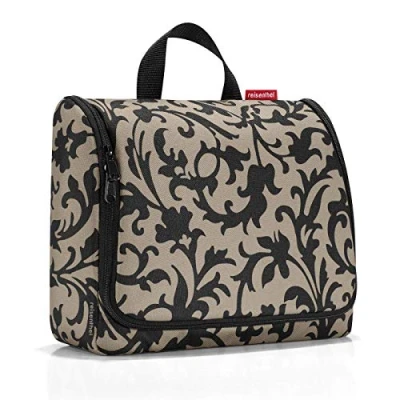 Imagen de reisenthel toiletbag XL en Baroque Taupe práctico Neceser con Gancho, Material hidrófugo