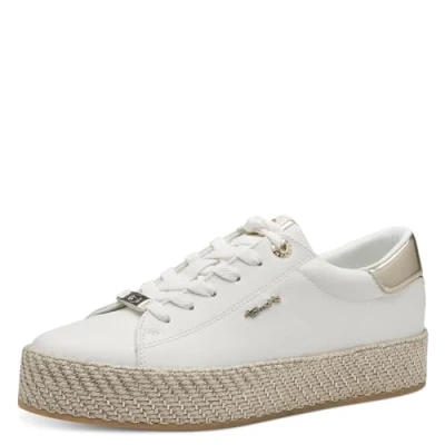 Imagen de Tamaris Damen 1 23713 42, Sneaker Mujer, Oro Blanco, 36 EU