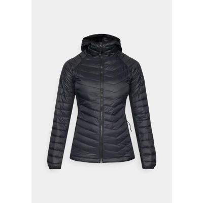 Imagen de Columbia Powder PASS Hybrid Hooded Jacket Chaqueta outdoor, Mujer, Talla: Large, Black