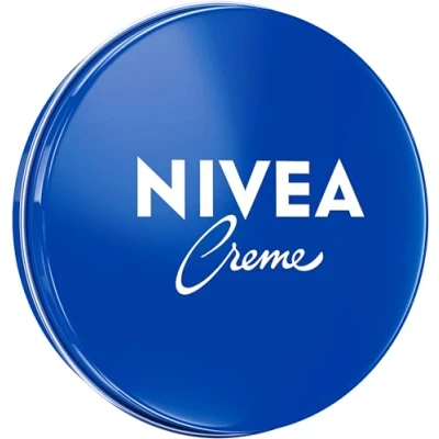 Imagen de NIVEA crema de cuidado universal, hidratante clásica para todos los tipos piel, la piel rico con Eucerit relacionado (30 ml)