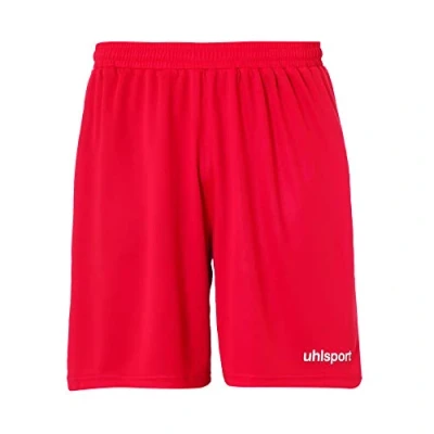 Imagen de Uhlsport Center Basic Shorts Without Slip De Juego, Hombre, Rojo, 140