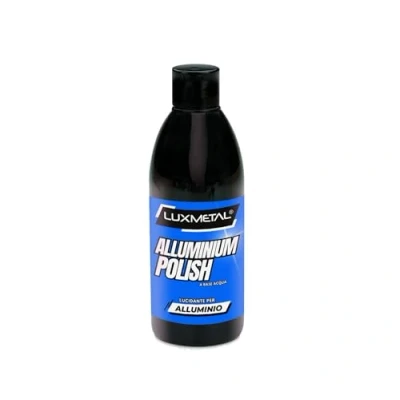 Imagen de Lux Metal Abrillantador de aluminio Polish 250 gr Pasta abrasiva para pulir superficies aleaciones ligeras elimina rayones óxido Abrillanta carrocerías automóviles motos barco bicicletas