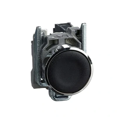 Imagen de Schneider Electric XB4BA21 Pulsador Ø 22, Retorno Resorte Nivelado, 1 Na