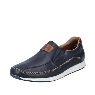 Imagen de Rieker B5285, Mocasín Hombre, Azul, 42 EU