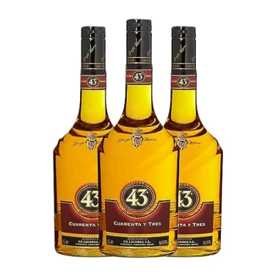 Imagen de Licores Licor 43 Cuarenta y Tres Botella Misil 1 L (Caja de 3 L)