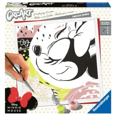 Imagen de Ravensburger CreArt Cuadrado Minnie Mouse Mickey Ocio Creativo, Color Timeless, Talla única (4005556201266)