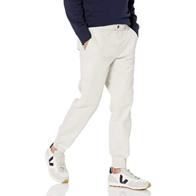 Imagen de Amazon Essentials Pantalones Chinos Estilo Chándal de Corte Recto Hombre, Piedra, XXL