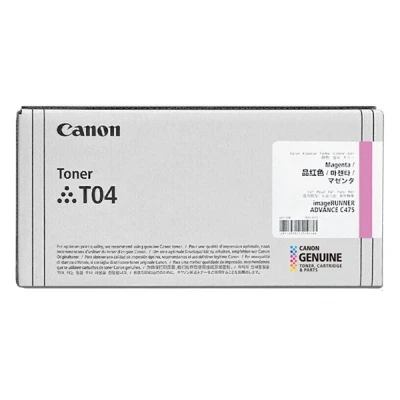 Imagen de iR ADVANCE C475iFZ III Canon T04 toner magenta (original)