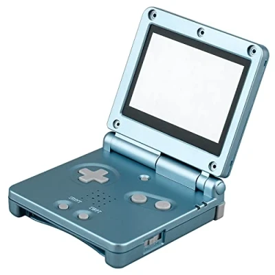Imagen de OSTENT Reemplazo de Cubierta Carcasa Completa para Nintendo GBA SP Gameboy Advance Color Azul Claro