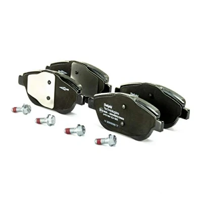 Imagen de DELPHI LP2164 Juego de pastillas freno no preparado para indicador desgaste Chapa antichirridos con accesorios CITROËN: C3 II, DS3 Hatchback
