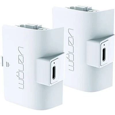 Imagen de Venom Xbox Controller Rechargeable Battery Twin Pack White (Xbox Series X/S)