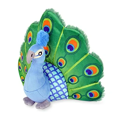 Imagen de P.L.A.Y. Pet Lifestyle and You Fetching Flock Collection Peluche de Pavo Real para Perros