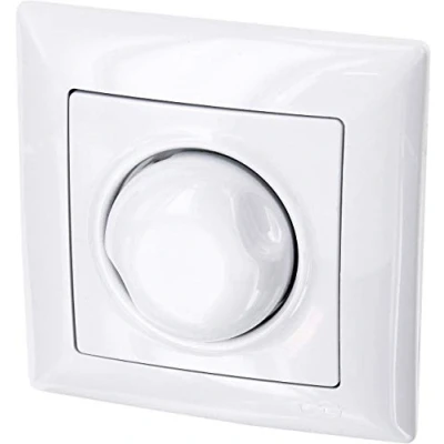 Imagen de Regulador 1000W Up todo en uno, marco + unidad empotrable cubierta (Serie G1 color blanco)