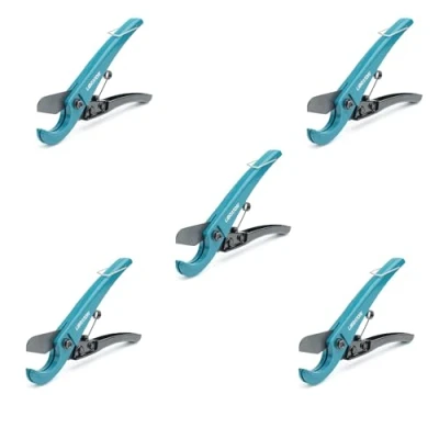 Imagen de Libraton Cortatubos PEX, 0 31mm Cortador 5 Piezas de tubos, Herramientas corte tubos para Mangueras y tubo flexible plástico, delgado PVC, PPR
