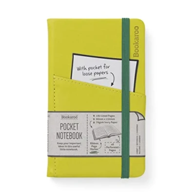 Imagen de IF Bookaroo Cuaderno de bolsillo (A6), color verde