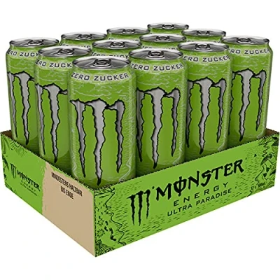 Imagen de MONSTER ENERGY ULTRA ZERO PARADISE pack 12 uds 500ml Total 6 litros