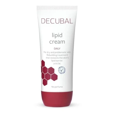 Imagen de Decubal Crema Lipídica Restauradora Lipid Cream Hidratación Intensiva para Piel Muy Seca y Problemática Probada Clínicamente por 24 Horas 100ml
