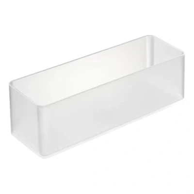 Imagen de Yamazaki 3646 TOWER Organizador apilable L Profundo x2 Set, blanco, Resina PS, minimalista, 8 x 24 7.2 cm