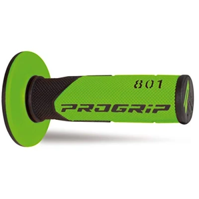 Imagen de Par puños moto cross Progrip 801 verde