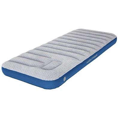 Imagen de High Peak 40043 Cama Hinchable, Unisex Adulto, Gris Claro/Azul, 195 x 75 20 cm