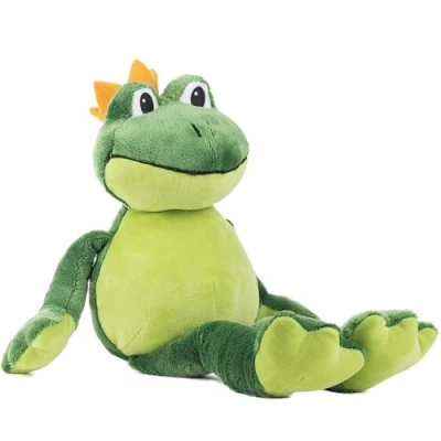 Imagen de Schaffer 5483 Peluche Rana Charles Tamaño L 45 cm