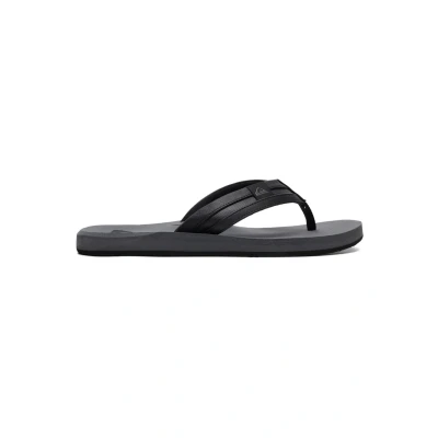 Imagen de Quiksilver Carver Squish Sandalias de dedo, Hombre, Talla: 40, Black/grey/black Fibra sintética