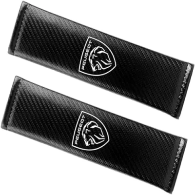 Imagen de WERTYUV 2 Piezas Protectores Cinturon Seguridad, para Peugeot 307 CC Coupe Cabrio 2003 2023+ portátil Versátil Almohadillas de Coche Hombro Cubre
