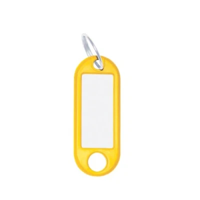 Imagen de WEDO 262811805 Llaveros para escribir (100 unidades, con anilla), color amarillo