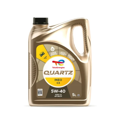 Imagen de Total Quartz INEO C3 5W 40 5L Aceite de motor 2174777 VOLKSWAGEN: Touran II, TRANSPORTER 4 Bus, Multivan 5 (7HM, OPEL: Insignia A Sports Tourer