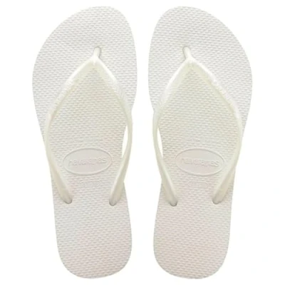 Imagen de Havaianas Slim, Chanclas Elegantes, Duraderas y Versátiles, con Suela Texturizada para Agarre Soporte, Mujer