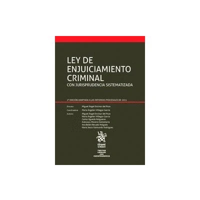 Imagen de Ley De Enjuiciamiento Criminal. Con Jurisprudencia Sistematizada 2ª Ed