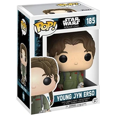 Imagen de Star Wars Figura de Vinilo Young Jyn ERSO, colección Rogue One (Funko 14872)