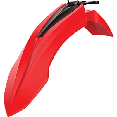 Imagen de POLISPORT 8574700001 Guardabarros Delantero réplica OEM Fabricado en plástico Brillante Duradero y Resistente Compatible con Motocicletas Beta Color Rojo