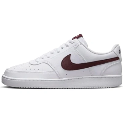 Imagen de Nike Court Vision Lo Nn, Sportswear Hombre, White Burgundy Crush, 41 EU