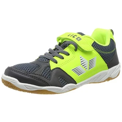 Imagen de Lico Sport Vs, Zapatillas de Deporte Interior Unisex niños Gris Anthrazit Lemon, 32 EU