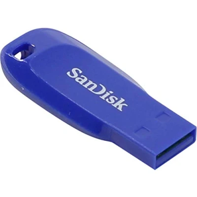 Imagen de SanDisk SDCZ50C 064G B35BE 64 GB Cruzer Blade USB 2.0 Flash Drive Electric Blue
