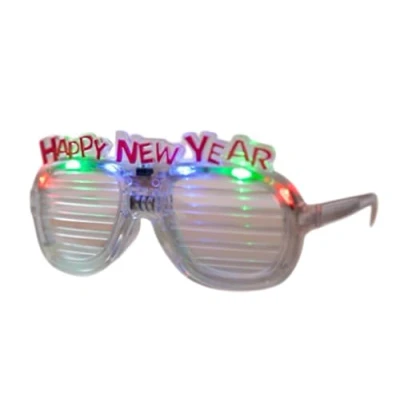 Imagen de (BONNE ANNÉE) HAPPY NEW YEAR FUNNY PARTY LUNETTES À LED, LUMIÈRES
