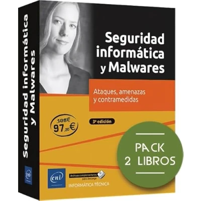 Imagen de Seguridad informática y Malwares de (3ª): Pack 2 libros: ataques, amenazas contramedidas (Pack Epsilon)