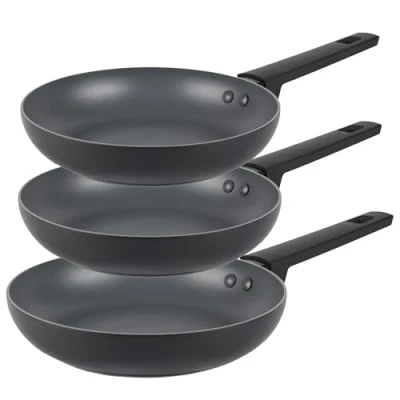Imagen de Russell Hobbs Juego de sartenes COMBO 8694 10 antiadherentes más duras*, aptas para inducción, alto rendimiento, fáciles limpiar, utensilios metal, pequeño/sin aceite,