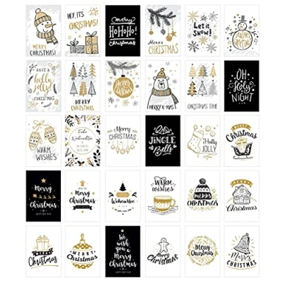Imagen de Edition Seidel Set de 30 tarjetas postales Navidad
